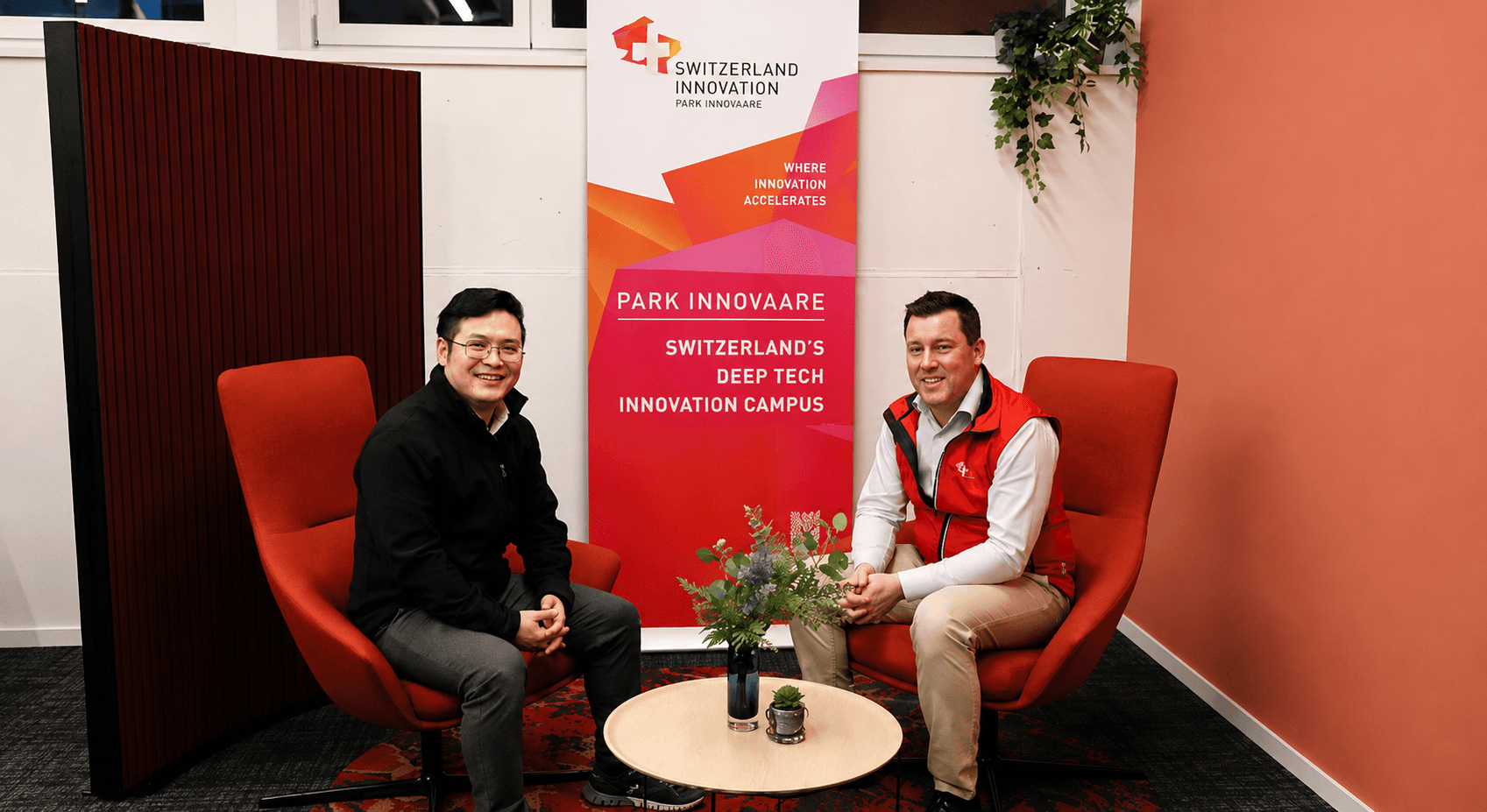 UniversalLab team at Switzerland Innovation Park Innovaare